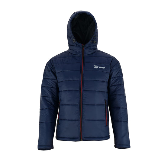 Fly Hoodie – Men’s Puffer Jacket (Navy Blue)