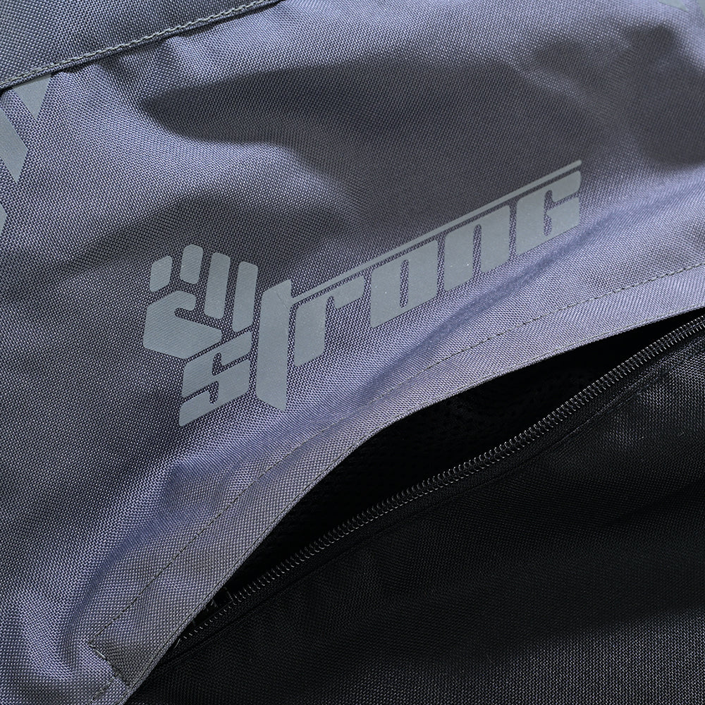 Street Jacket – Men's Armored Riding Jacket (Stealth Black/Gunmetal)