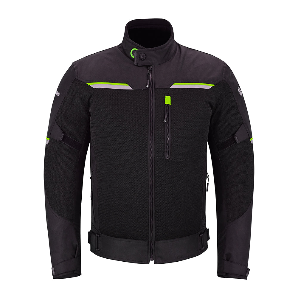 Urban Jacket – Men’s Street-Ready Moto Textile Jacket (Stealth Black)