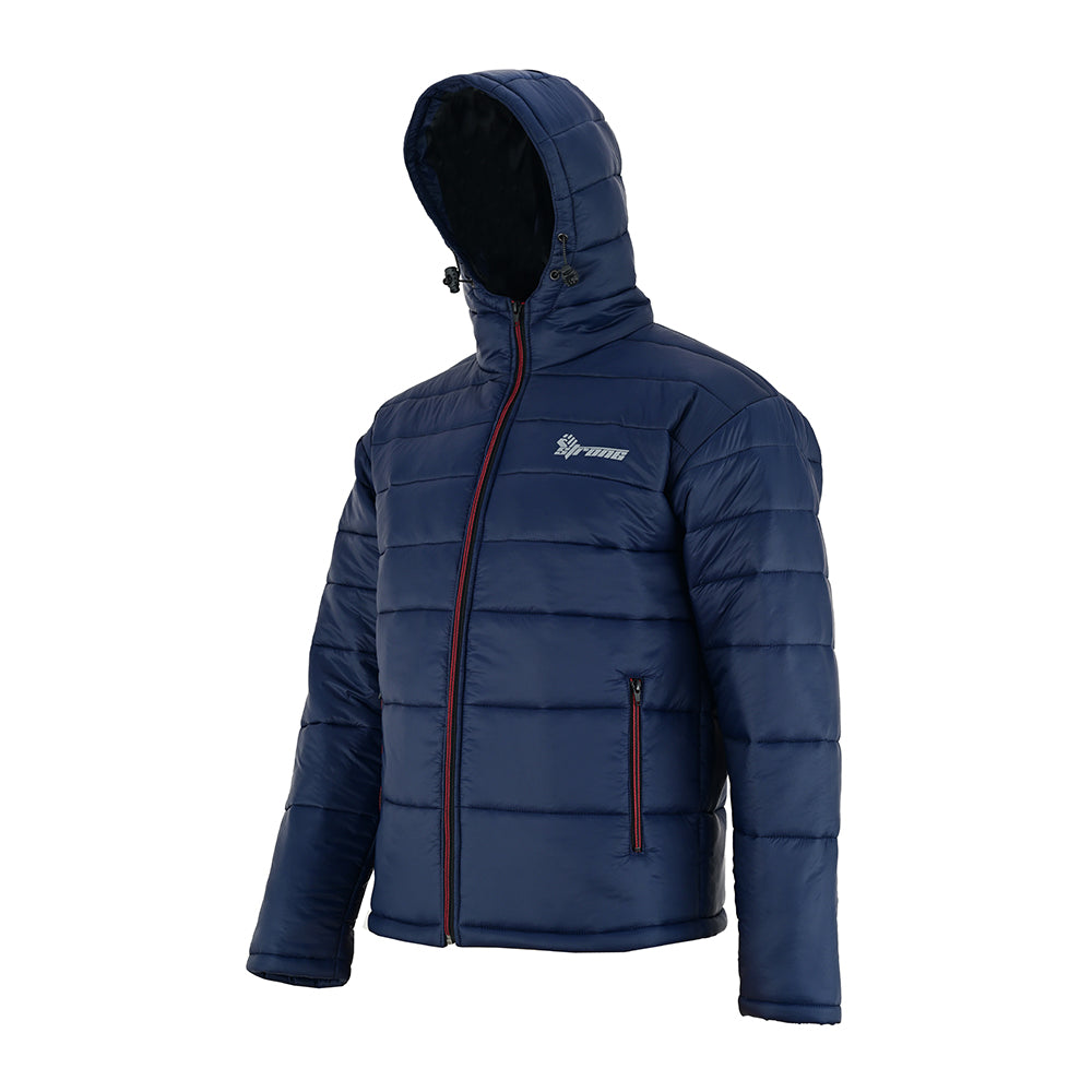 Fly Hoodie – Men’s Puffer Jacket (Navy Blue)