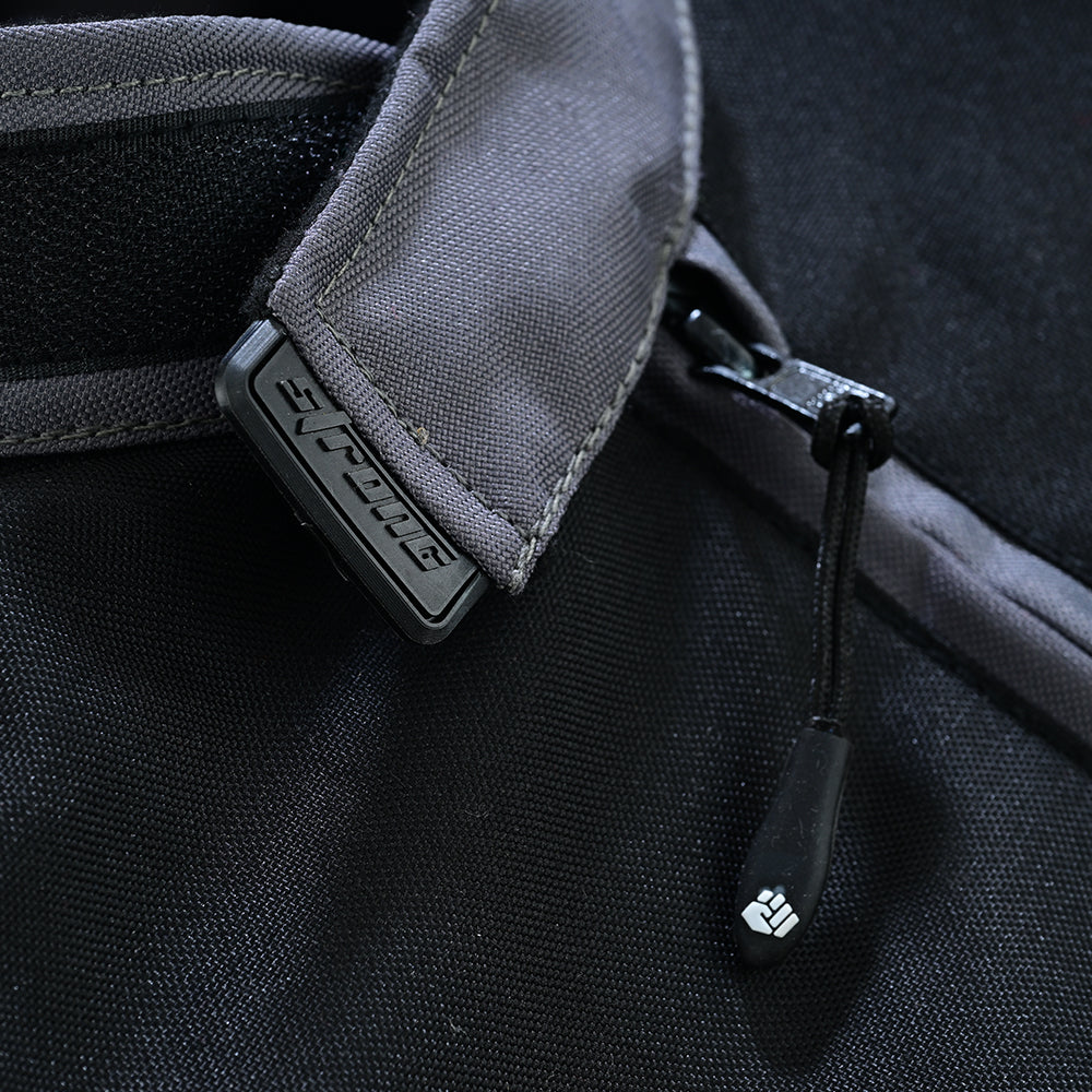 Street Jacket – Men's Armored Riding Jacket (Stealth Black/Gunmetal)