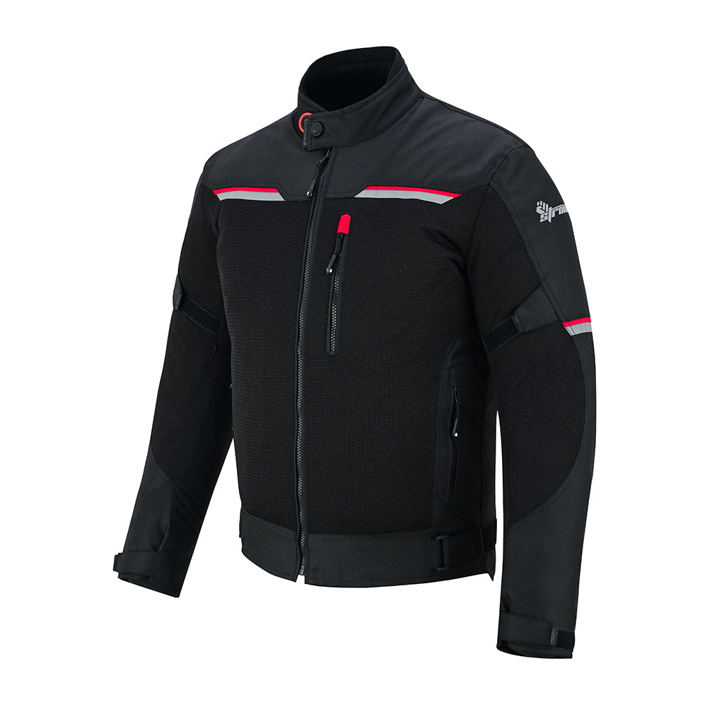 Urban Jacket – Men’s Street-Ready Moto Textile Jacket (Stealth Black)
