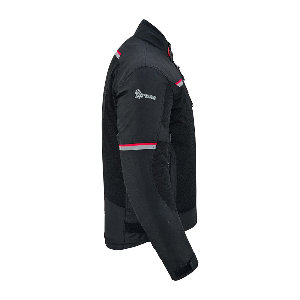 Urban Jacket – Men’s Street-Ready Moto Textile Jacket (Stealth Black)