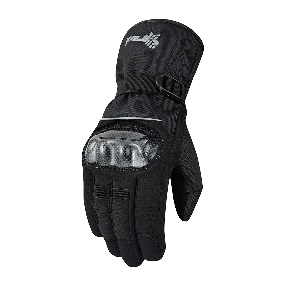 YEN Gloves – Men’s Armored Motorcycle Riding Gloves (Black Tactical)
