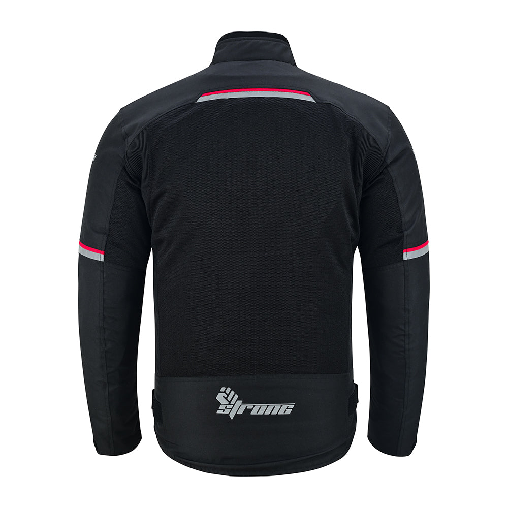 Urban Jacket – Men’s Street-Ready Moto Textile Jacket (Stealth Black)