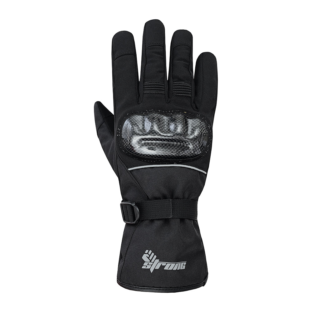 YEN Gloves – Men’s Armored Motorcycle Riding Gloves (Black Tactical)