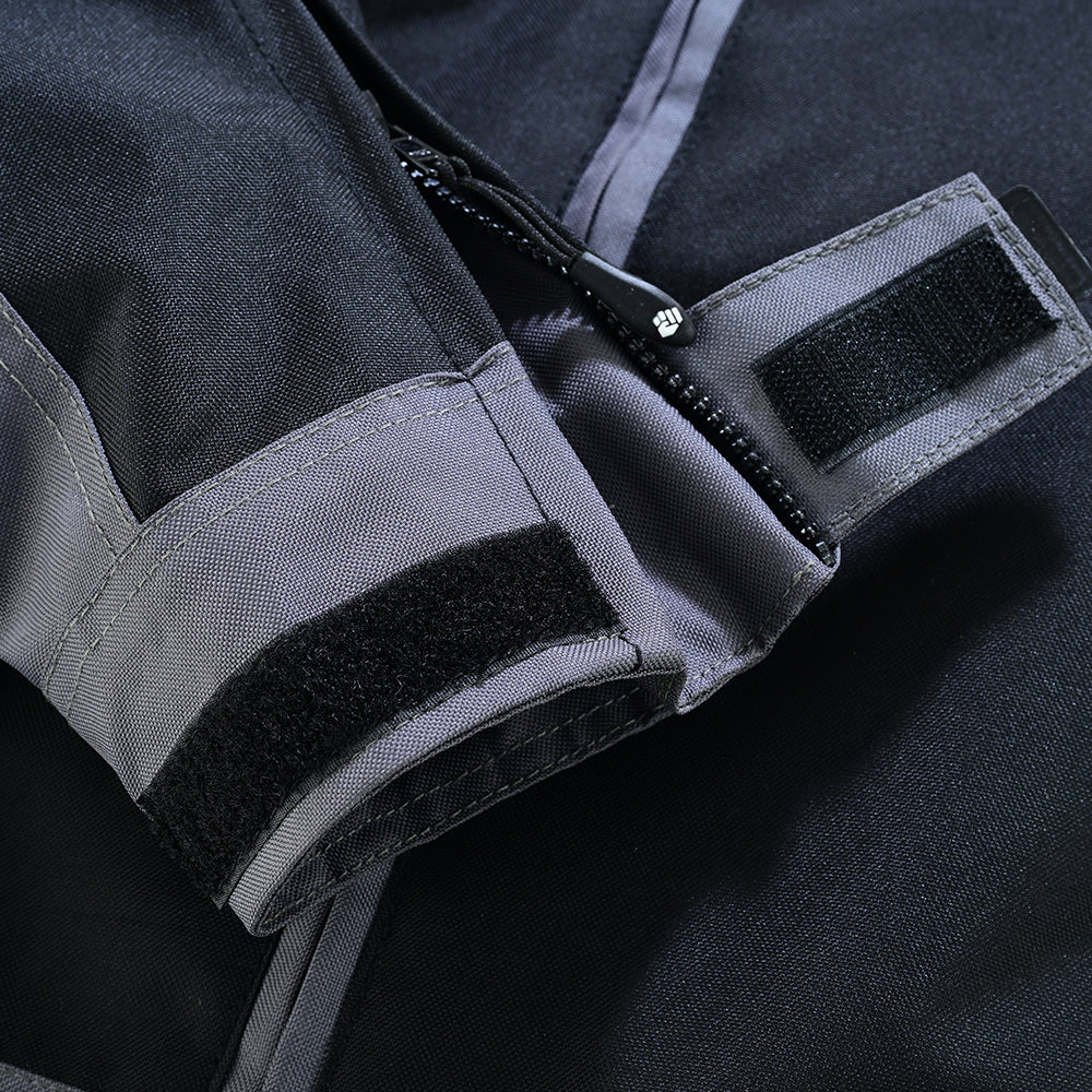Street Jacket – Men's Armored Riding Jacket (Stealth Black/Gunmetal)
