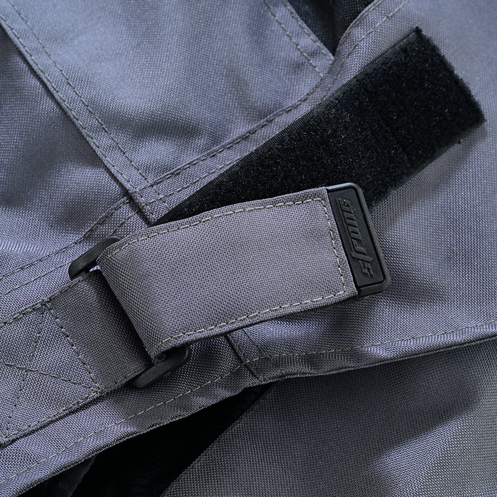 Street Jacket – Men's Armored Riding Jacket (Stealth Black/Gunmetal)