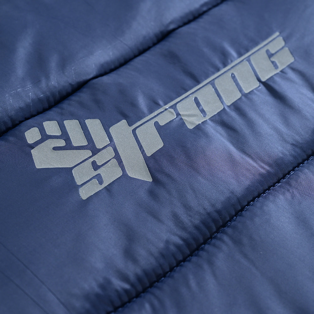 Fly Hoodie – Men’s Puffer Jacket (Navy Blue)