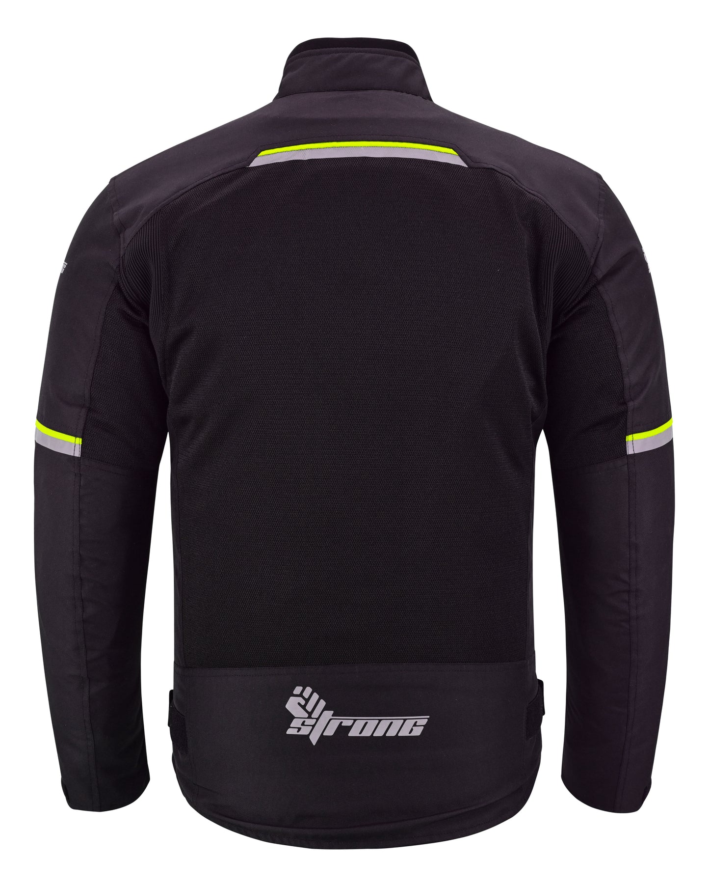 Urban Jacket – Men’s Street-Ready Moto Textile Jacket (Stealth Black / Neon)